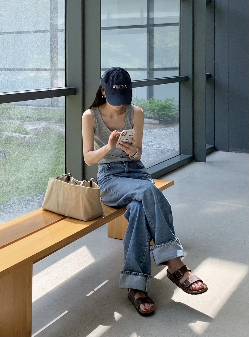 COURGETTE韓國直郵女裝新品26夏季人氣熱賣時尚休閑吊帶背心COURGETTE吊帶/背心