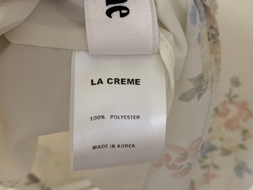 LA CREME韓國直郵實拍女裝新款26夏季職業熱賣吊帶背心雪紡LA CREME吊帶/背心