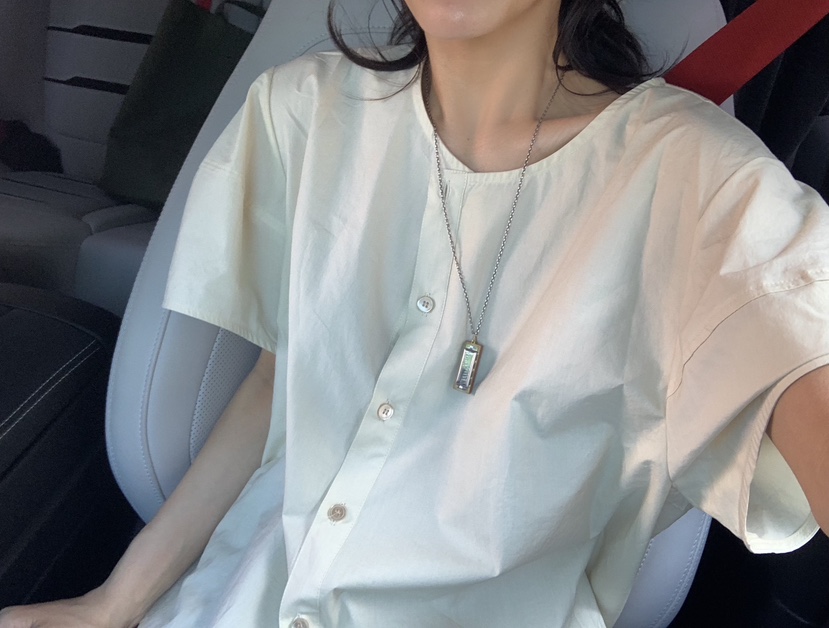 ROMANTICIZE韓國直郵實拍女裝新品26夏季襯衫蕾絲衫棉質紐扣ROMANTICIZE襯衫/蕾絲衫