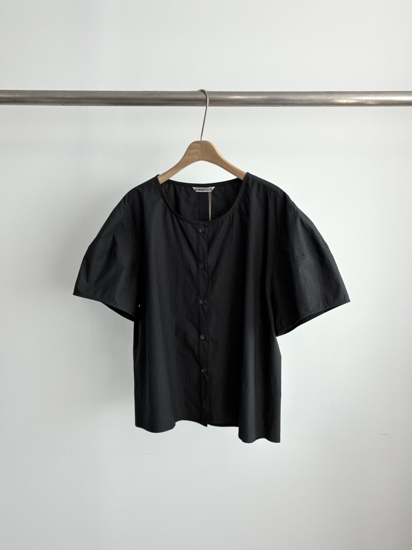 ROMANTICIZE韓國直郵實拍女裝新品26夏季襯衫蕾絲衫棉質紐扣ROMANTICIZE襯衫/蕾絲衫圖色3