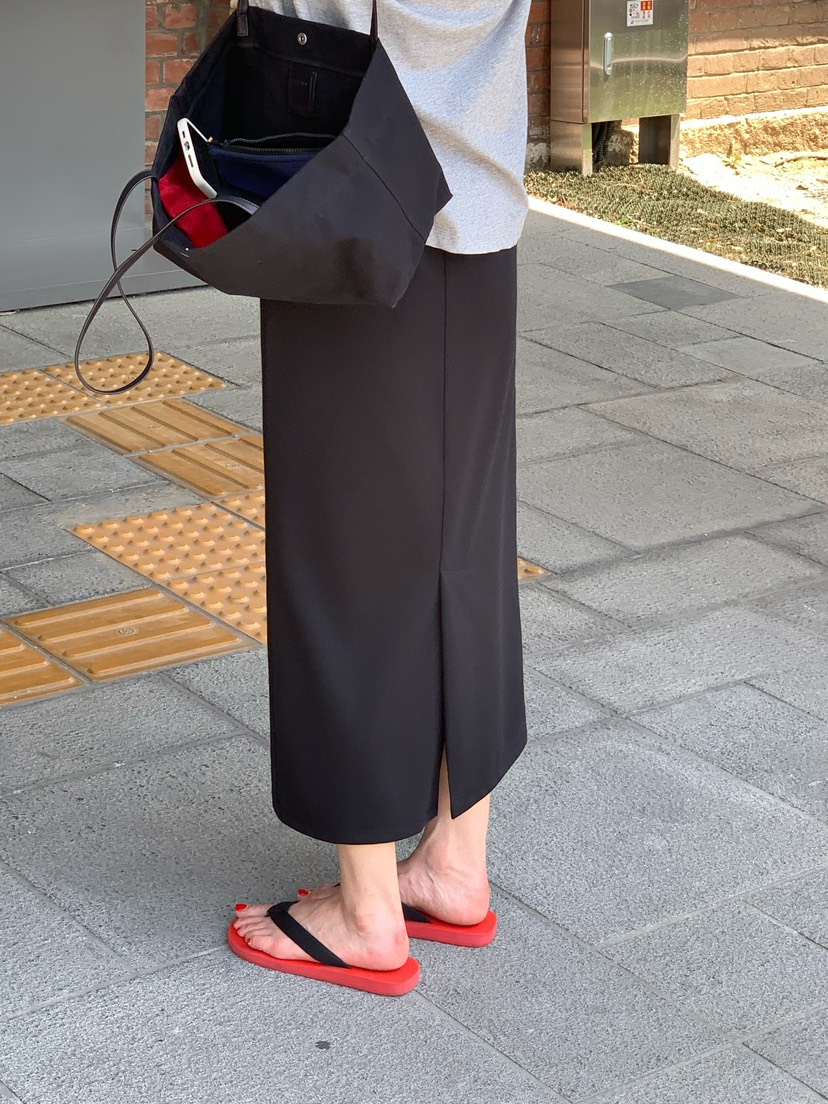 COURGETTE韓國東大門直郵女裝新款時尚26春夏26夏季人氣長裙COURGETTE長裙