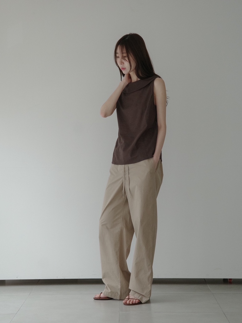 CULLUM韓國代購女裝新品推薦26夏季時尚休閑人氣職業休閑褲CULLUM休閑褲
