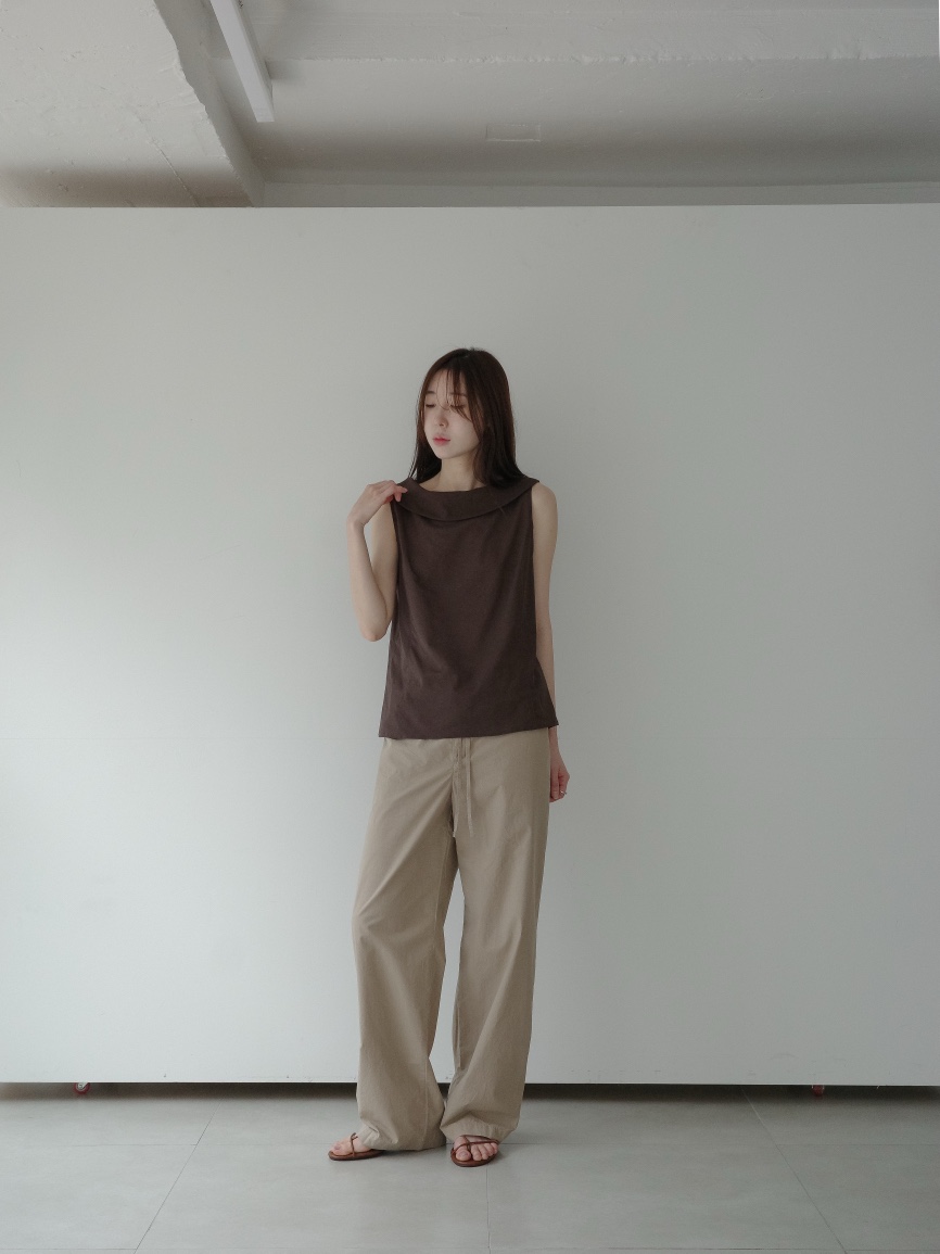 CULLUM韓國代購女裝新品推薦26夏季時尚休閑人氣職業休閑褲CULLUM休閑褲