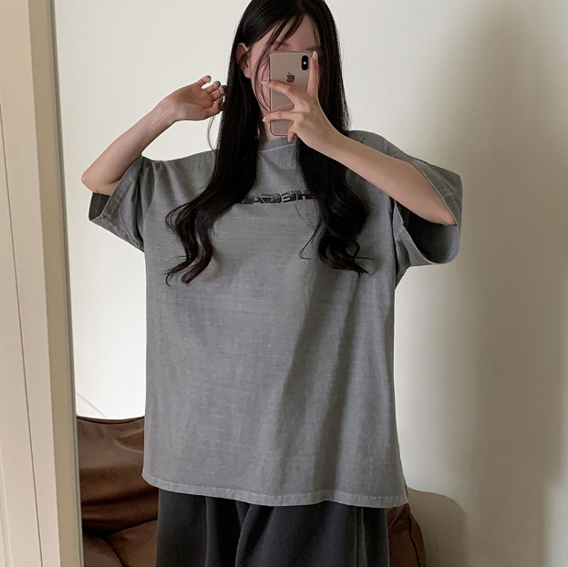 KSUBI韓國東大門代購女裝新款人氣26春夏時尚26夏季熱賣T恤BURROW/ARaakieT恤