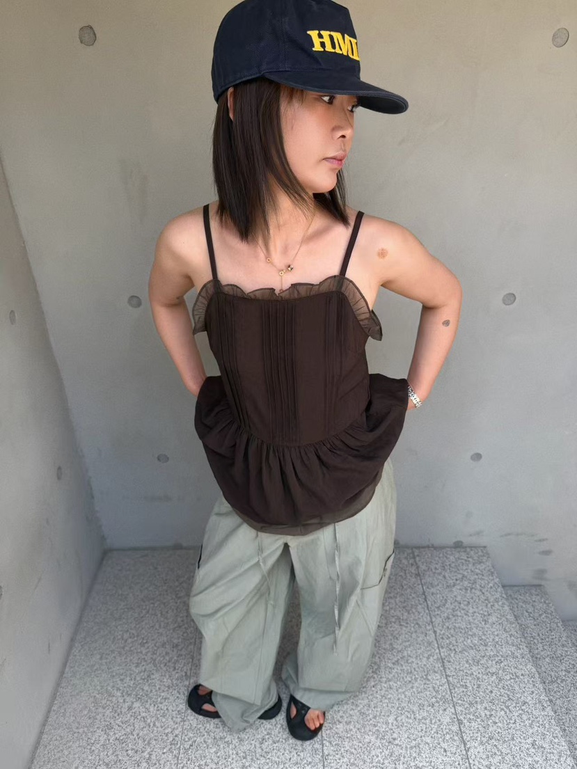 OLI SEOUL韓國代購女裝新品職業26夏季熱賣時尚吊帶背心OLI SEOUL吊帶/背心