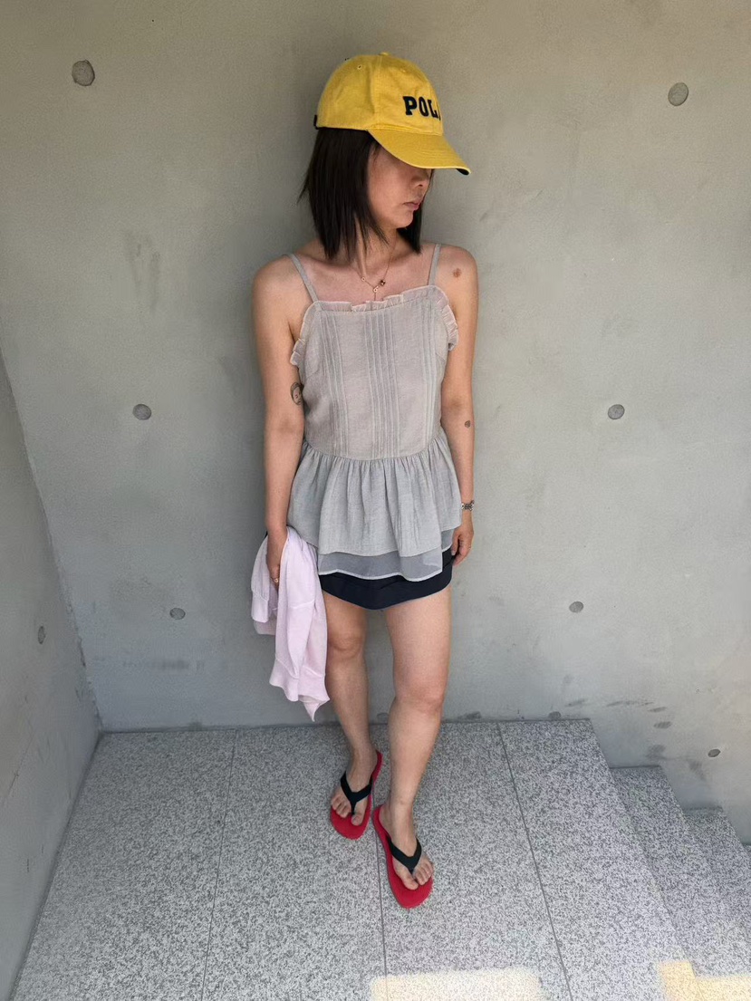 OLI SEOUL韓國代購女裝新品職業26夏季熱賣時尚吊帶背心OLI SEOUL吊帶/背心