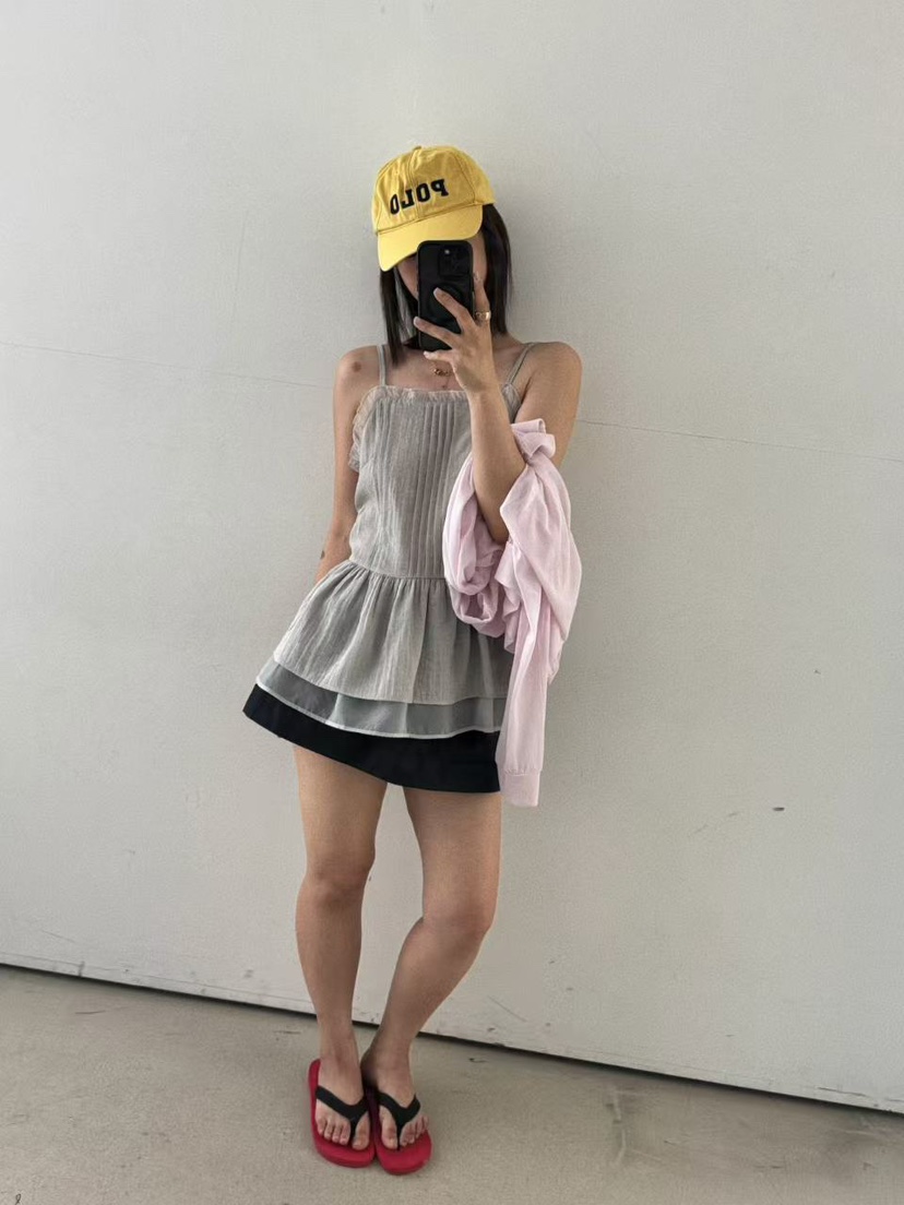 OLI SEOUL韓國代購女裝新品職業26夏季熱賣時尚吊帶背心OLI SEOUL吊帶/背心