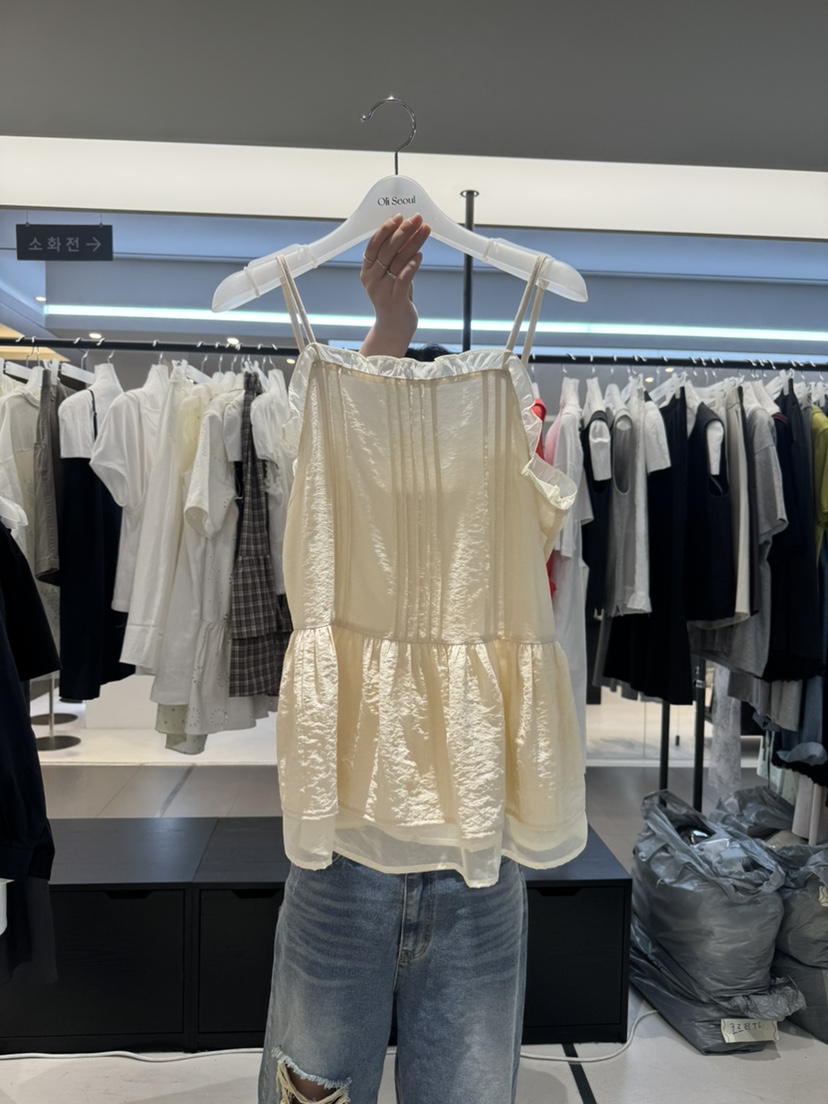 OLI SEOUL韓國代購女裝新品職業26夏季熱賣時尚吊帶背心OLI SEOUL吊帶/背心圖色3
