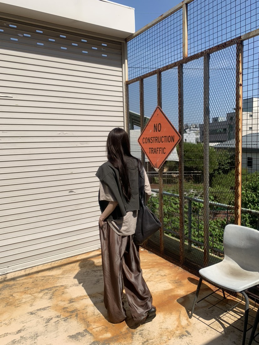 LE AVE韓國直郵女裝新品熱賣休閑26春夏推薦人氣職業休閑褲LE AVE休閑褲