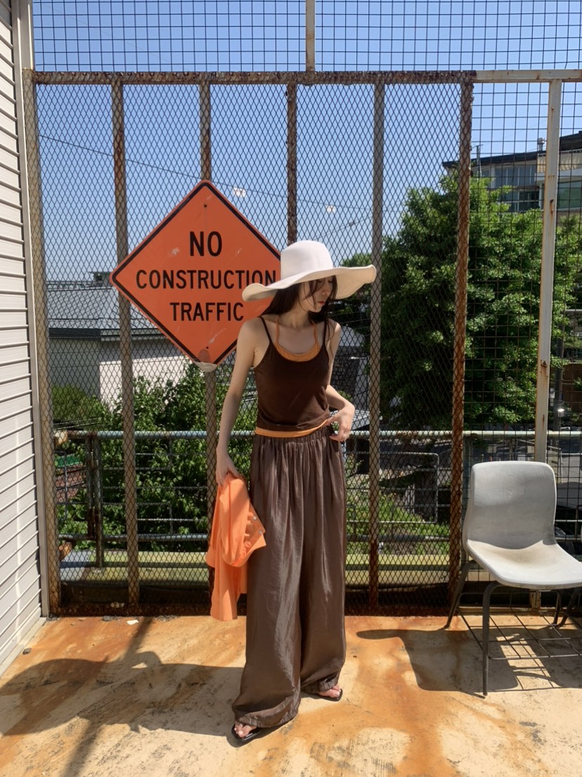 LE AVE韓國直郵女裝新品熱賣休閑26春夏推薦人氣職業休閑褲LE AVE休閑褲