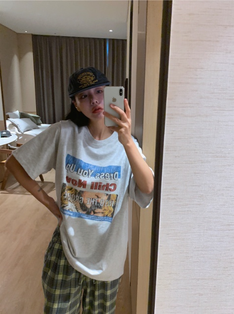 KSUBI韓國代購女士新款時尚26夏季推薦職業休閑熱賣26春夏T恤BURROW/ARaakieT恤