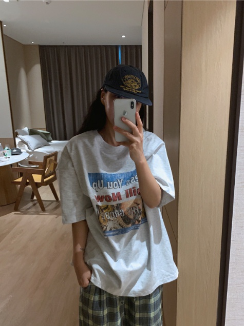 KSUBI韓國代購女士新款時尚26夏季推薦職業休閑熱賣26春夏T恤BURROW/ARaakieT恤