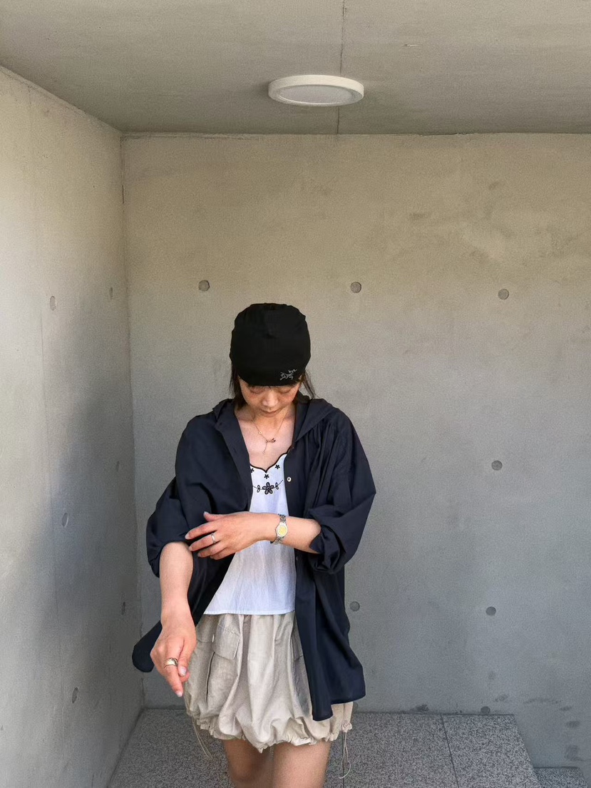 OLI SEOUL韓國東大門直郵女士新品時尚26春夏熱賣短裙系帶OLI SEOUL短裙
