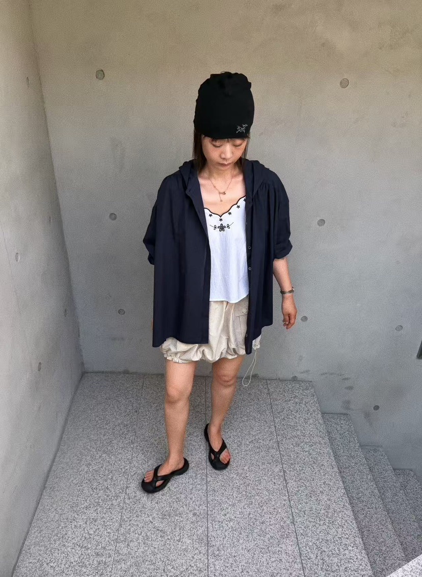 OLI SEOUL韓國東大門直郵女士新品時尚26春夏熱賣短裙系帶OLI SEOUL短裙