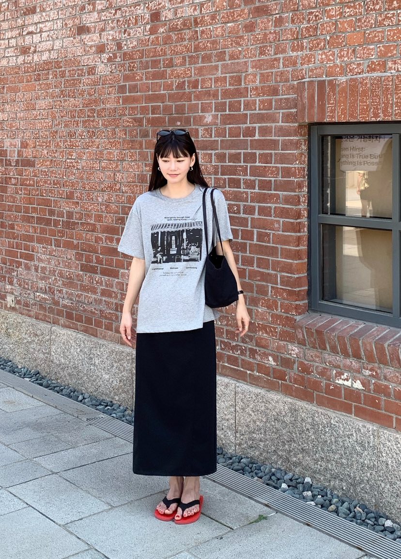 COURGETTE韓國東大門直郵女士新品26夏季休閑26春夏人氣T恤COURGETTET恤