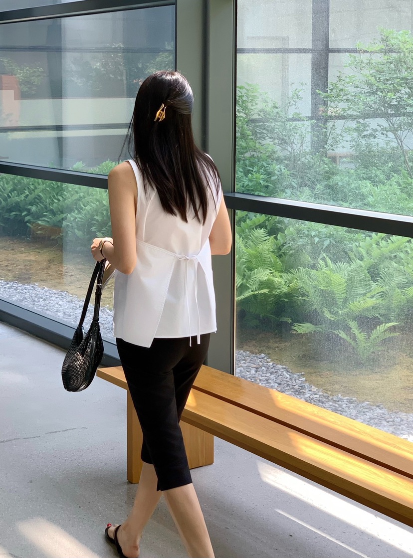 COURGETTE韓國東大門直郵女裝新款熱賣26夏季休閑吊帶背心COURGETTE吊帶/背心