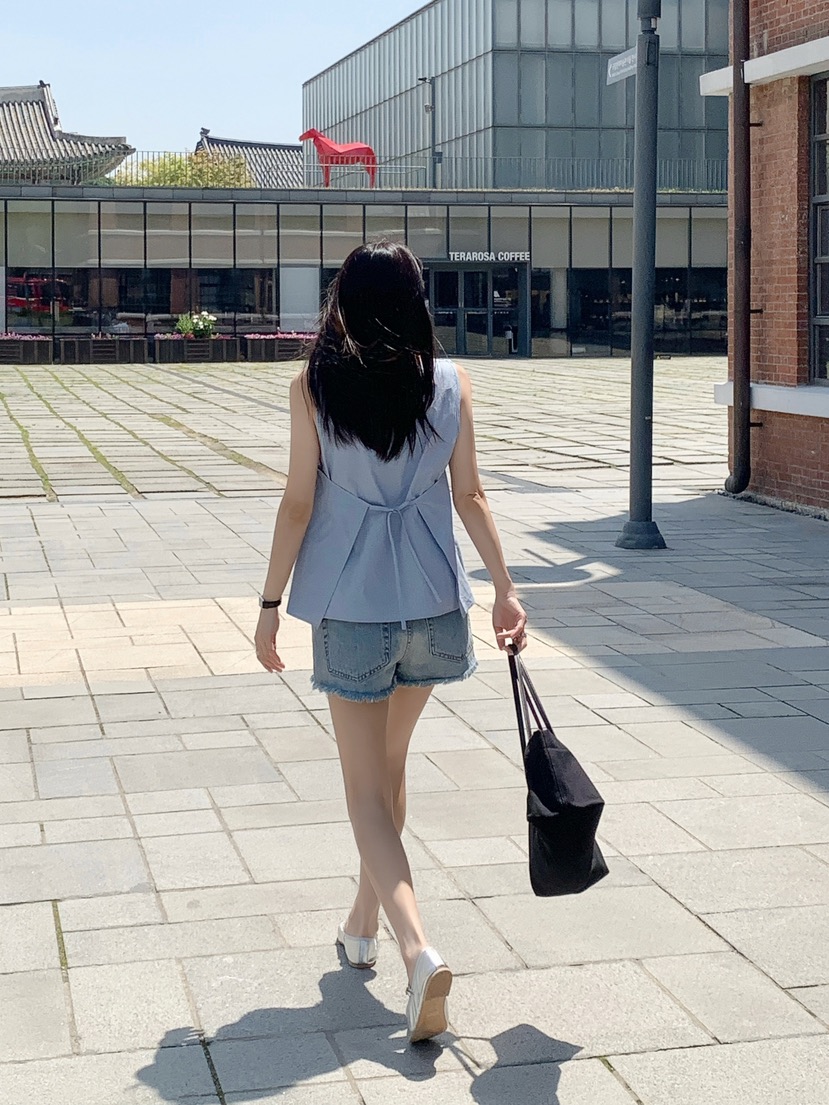 COURGETTE韓國東大門直郵女裝新款熱賣26夏季休閑吊帶背心COURGETTE吊帶/背心