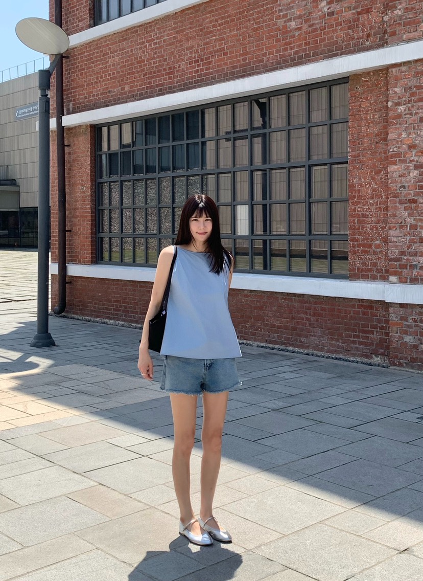 COURGETTE韓國東大門直郵女裝新款熱賣26夏季休閑吊帶背心COURGETTE吊帶/背心