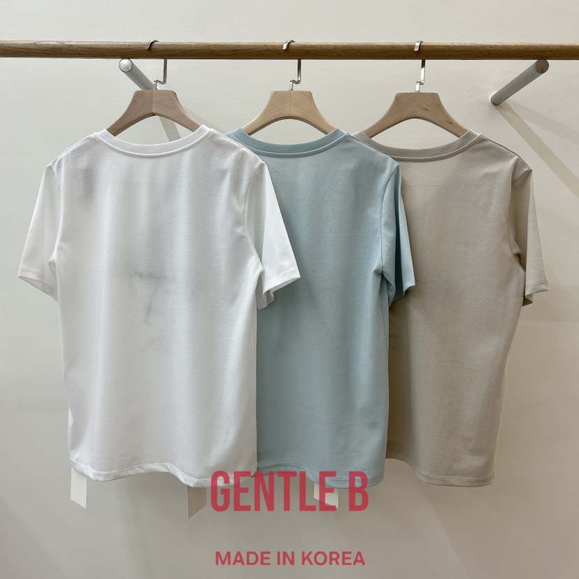 GENTLE B/LOVENTINA韓國代購女士新品職業熱賣時尚T恤V領GENTLE B/LOVENTINAT恤