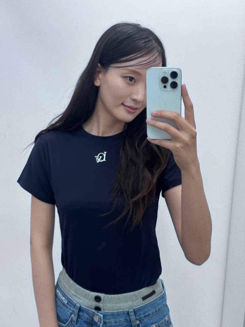 GENTLE B/LOVENTINA東大門實拍韓國女裝新品休閑T恤小號天絲GENTLE B/LOVENTINAT恤
