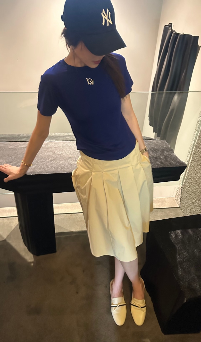 GENTLE B/LOVENTINA東大門實拍韓國女裝新品休閑T恤小號天絲GENTLE B/LOVENTINAT恤