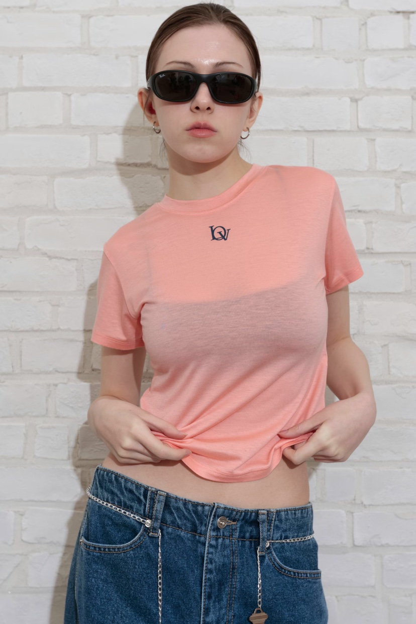 GENTLE B/LOVENTINA東大門實拍韓國女裝新品休閑T恤小號天絲GENTLE B/LOVENTINAT恤