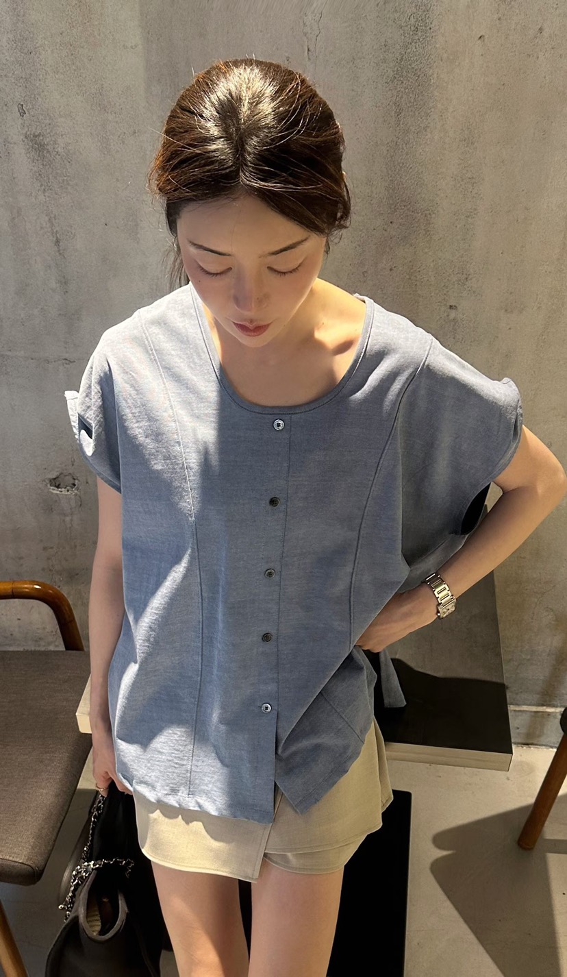 GENTLE B/LOVENTINA韓國東大門代購女士新品職業人氣T恤GENTLE B/LOVENTINAT恤
