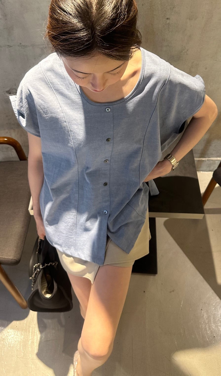 GENTLE B/LOVENTINA韓國東大門代購女士新品職業人氣T恤GENTLE B/LOVENTINAT恤