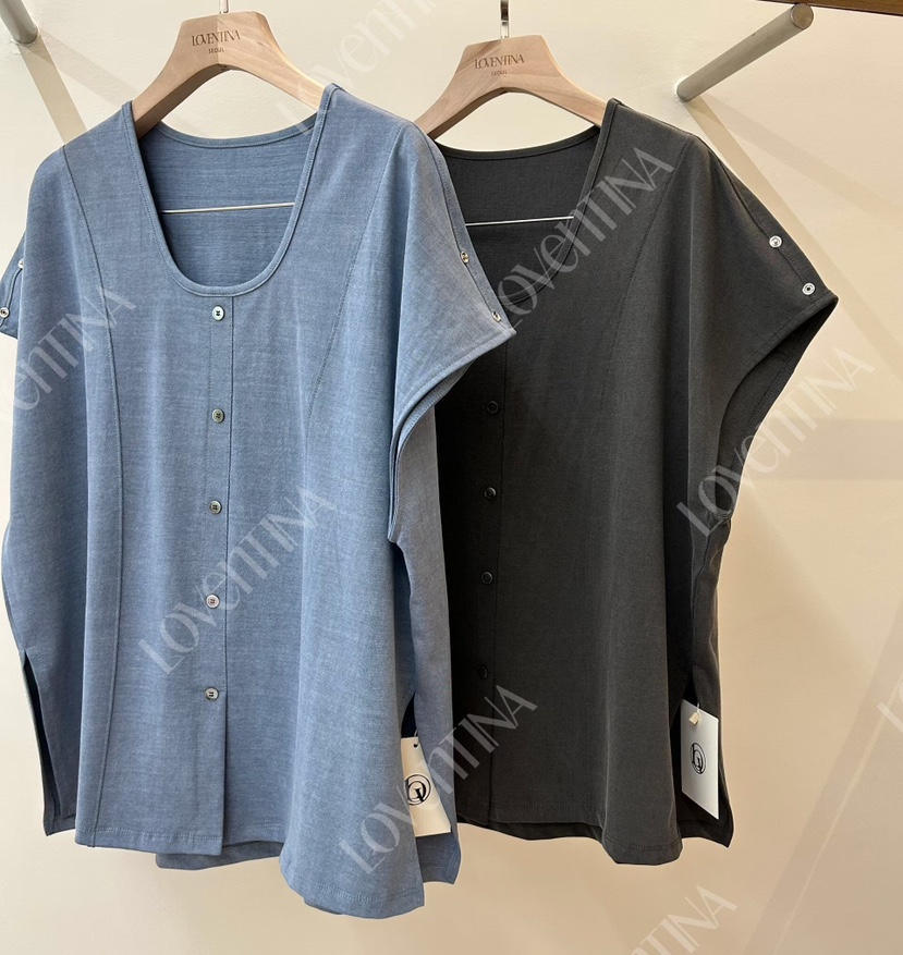 GENTLE B/LOVENTINA韓國東大門代購女士新品職業人氣T恤GENTLE B/LOVENTINAT恤