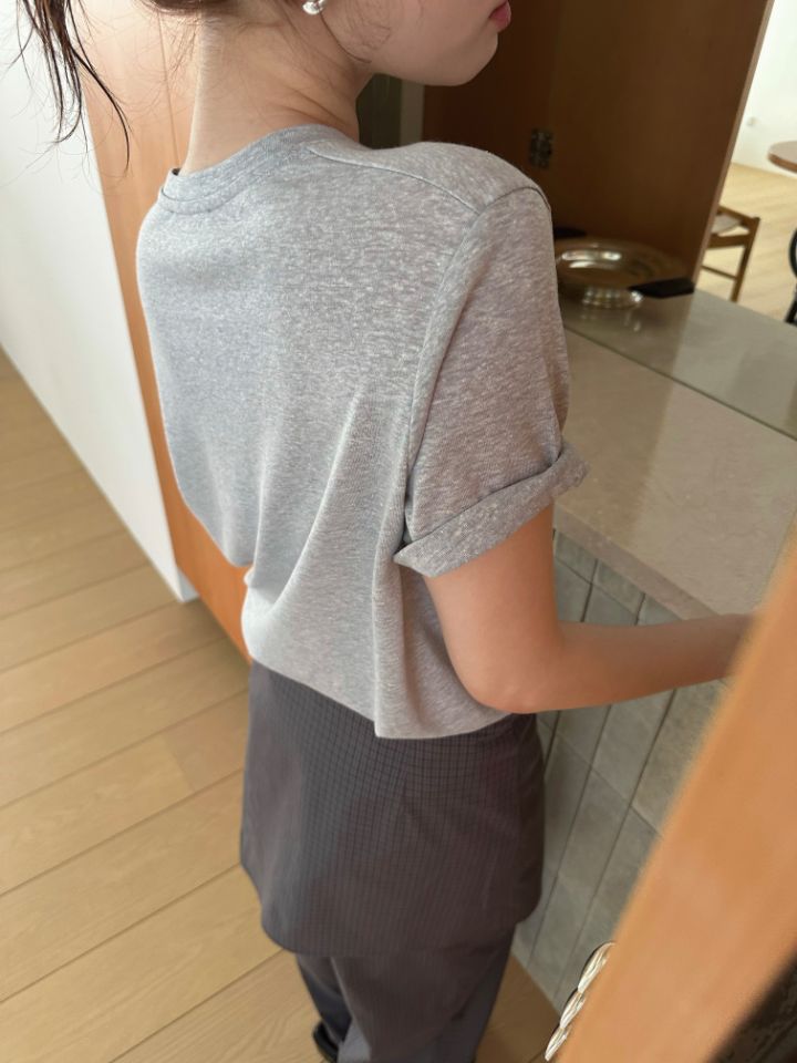 MARE韓國代購女裝新款推薦人氣26夏季職業26春夏時尚T恤亞麻MARET恤