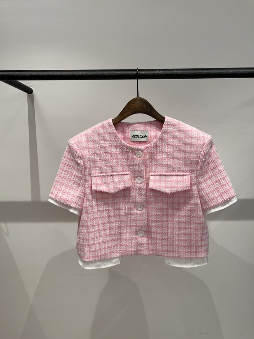 LOVE PULL韓國直郵女裝新品時尚休閑推薦26夏季熱賣夾克LOVE PULL夾克圖色2