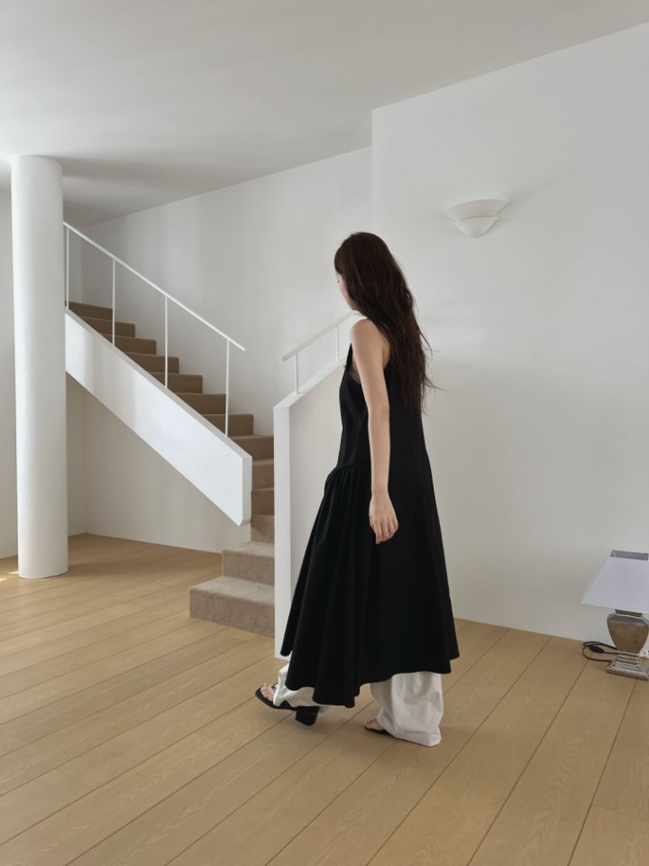 MARE東大門實拍韓國女士新品26夏季時尚熱賣26春夏連衣裙褶裥MARE連衣裙