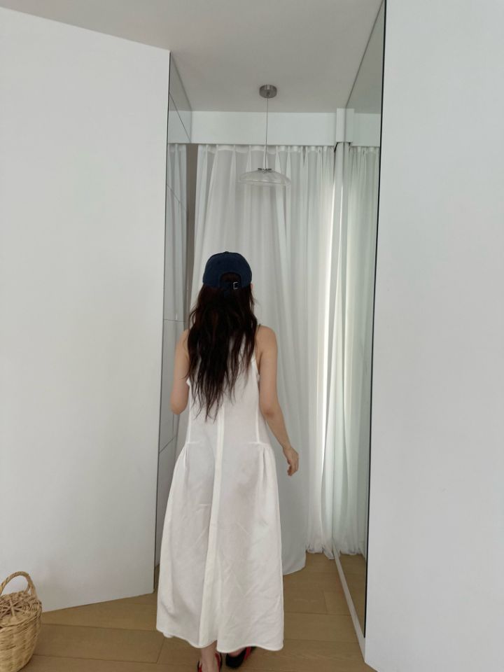 MARE東大門實拍韓國女士新品26夏季時尚熱賣26春夏連衣裙褶裥MARE連衣裙