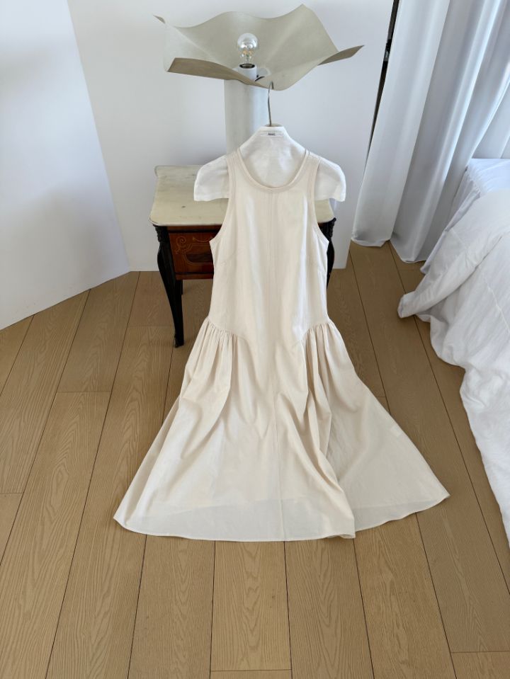 MARE東大門實拍韓國女士新品26夏季時尚熱賣26春夏連衣裙褶裥MARE連衣裙圖色1