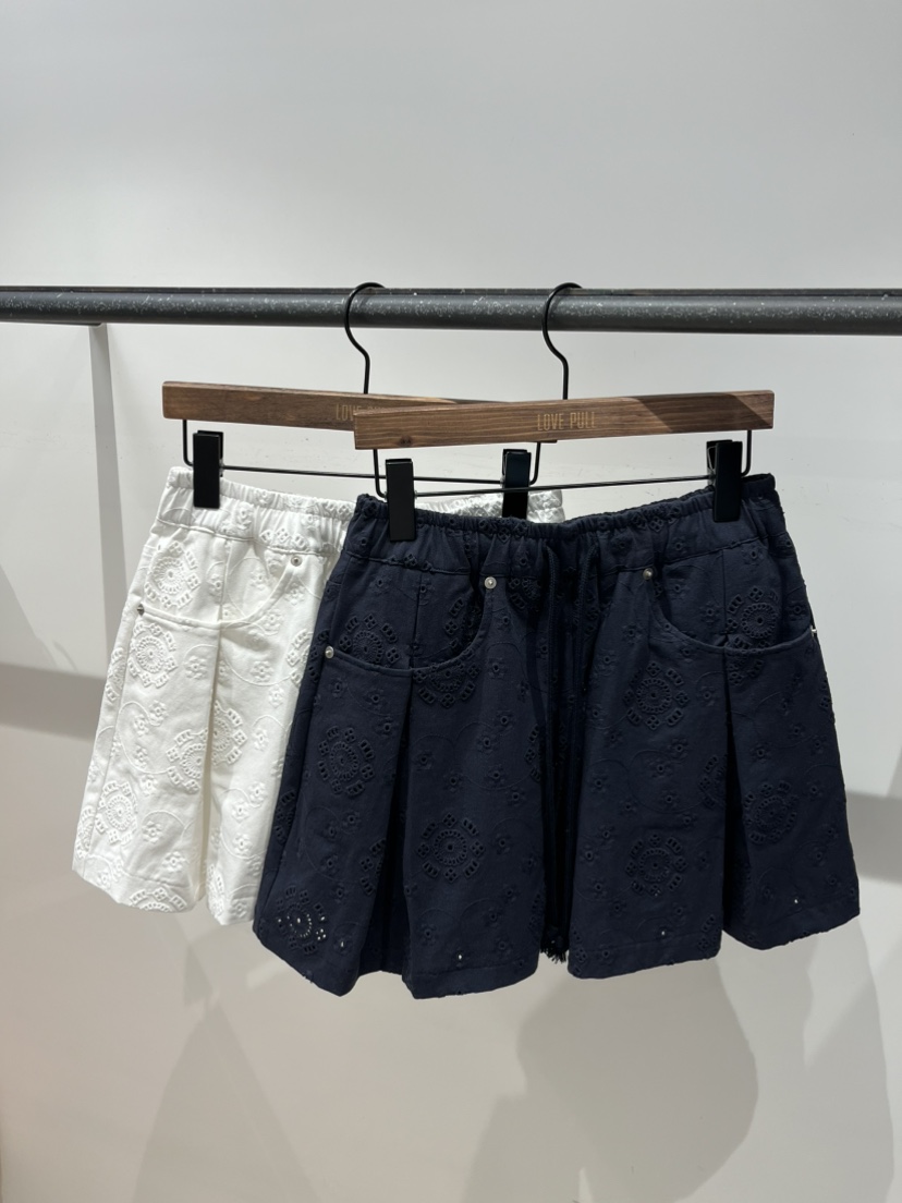 LOVE PULL韓國東大門直郵女士新品推薦26春夏休閑短褲褶裥LOVE PULL短褲
