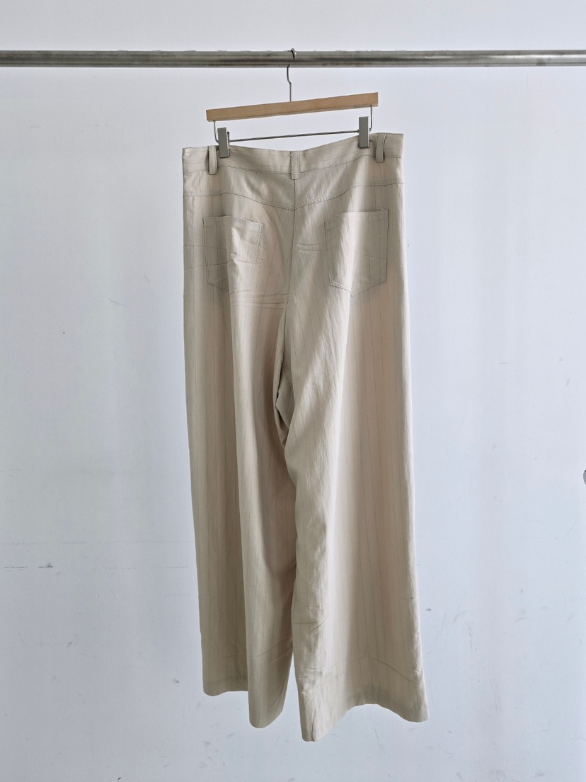 J SHOP韓國代購女裝新品26夏季26春夏職業人氣休閑褲條紋J_SHOP休閑褲