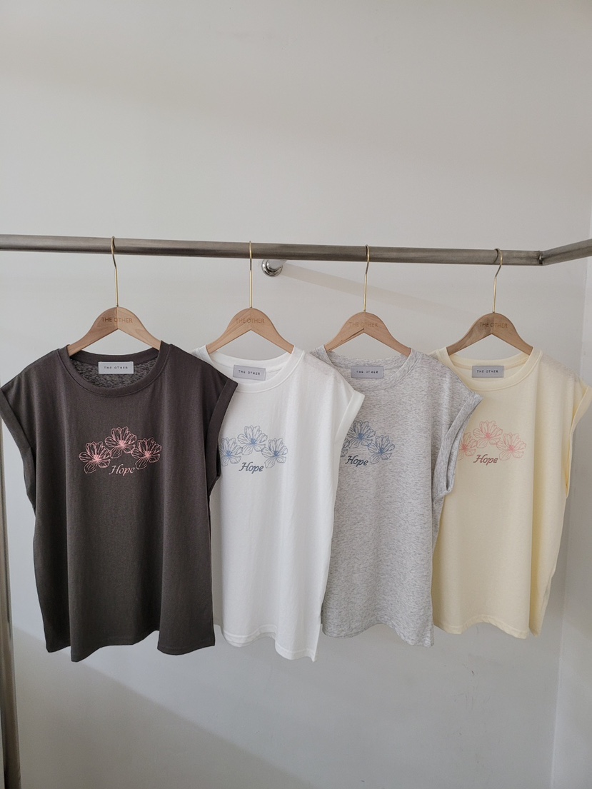 THE OTHER韓國東大門直郵女士新品26夏季人氣吊帶背心花朵THE OTHER吊帶/背心