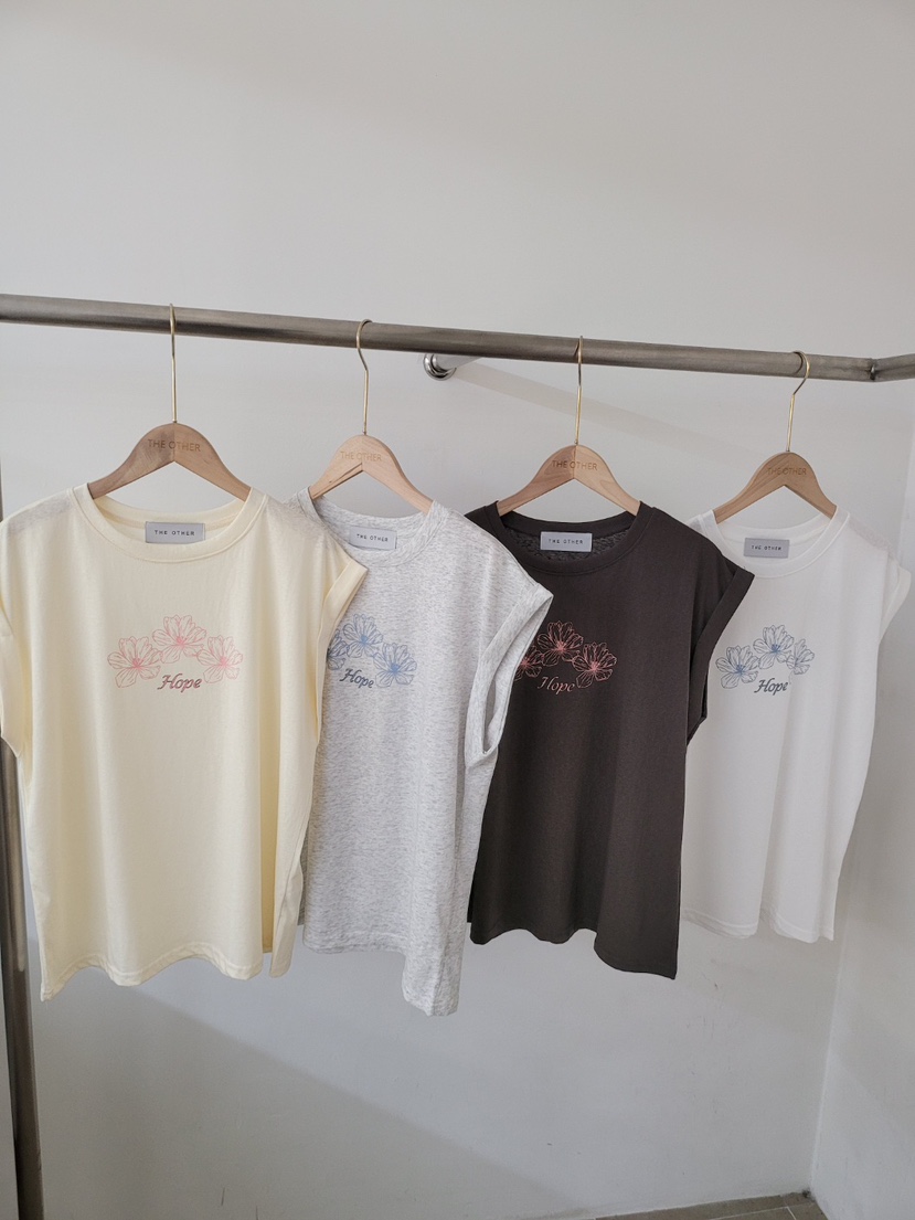 THE OTHER韓國東大門直郵女士新品26夏季人氣吊帶背心花朵THE OTHER吊帶/背心