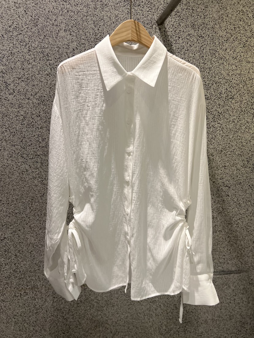 ADDICTED韓國代購女士新品休閑26春夏時尚推薦襯衫蕾絲衫ADDICTED襯衫/蕾絲衫圖色1