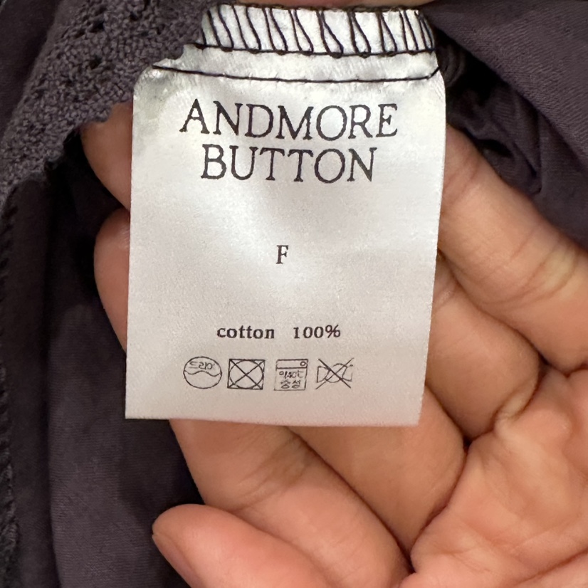 ANDMORE BUTTON韓國直郵女士新款職業時尚推薦26春夏吊帶背心ANDMORE BUTTON吊帶/背心