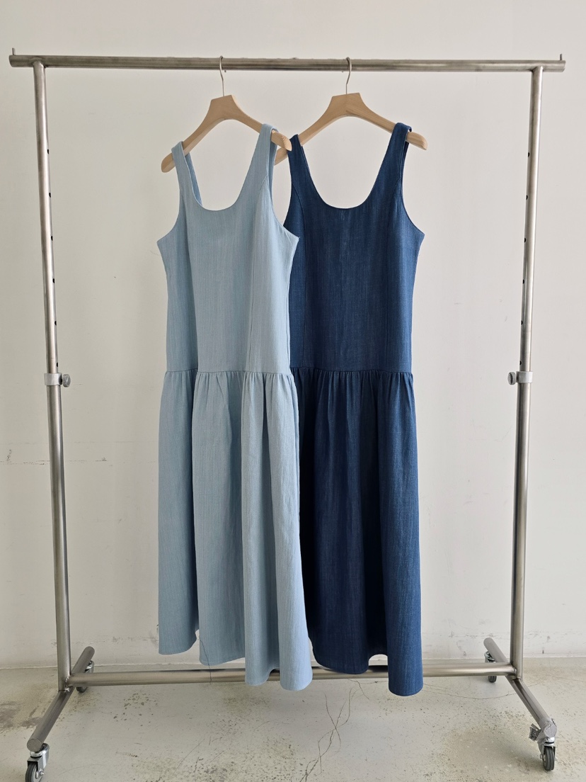 J SHOP韓國代購女裝新品人氣休閑26春夏職業熱賣連衣裙褶皺J_SHOP連衣裙