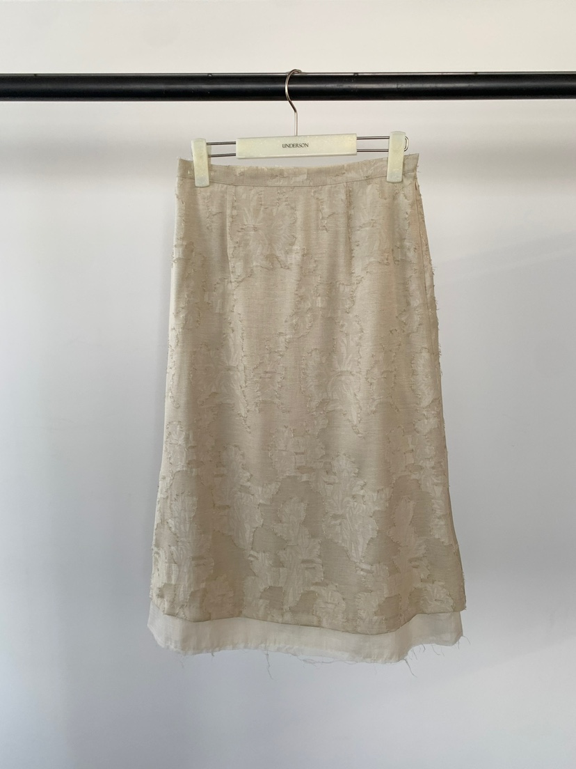 UNDERSON東大門實拍韓國女士新品人氣時尚推薦熱賣職業長裙UNDERSON長裙圖色1