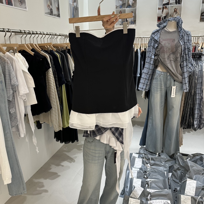 BAGUETTE-P韓國直郵女裝新品職業人氣休閑推薦26春夏吊帶背心BAGUETTE-P吊帶/背心圖色3