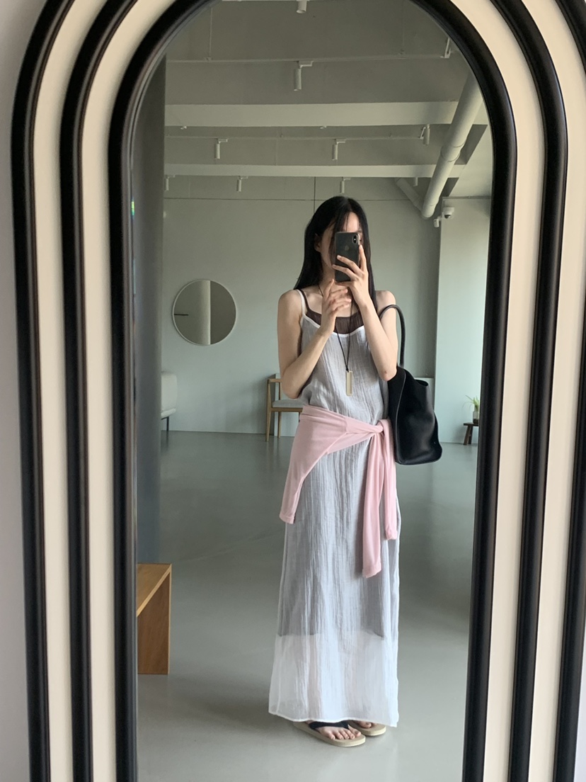 TRUE韓國直郵女士新款休閑職業推薦時尚26夏季26春夏連衣裙TRUE連衣裙