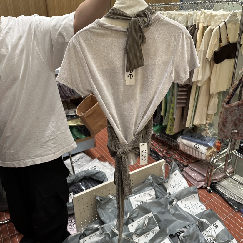 EEE韓國代購女士新品熱賣人氣推薦時尚休閑吊帶背心不含內搭EEE吊帶/背心
