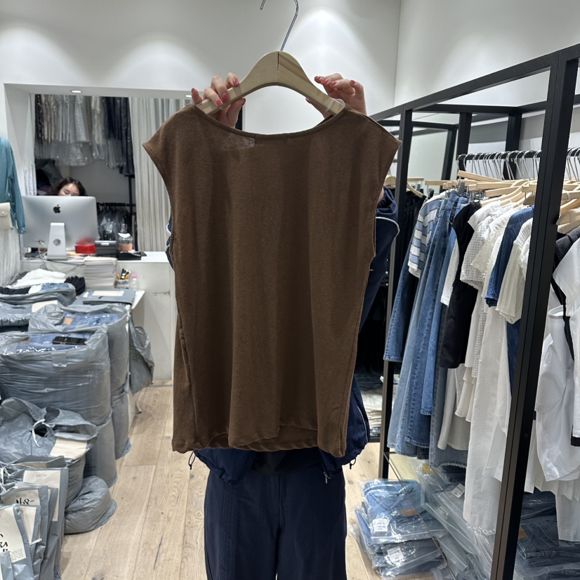 BRUNI/RICOTTA韓國直郵女士新品26春夏休閑推薦吊帶背心BRUNI/RICOTTA吊帶/背心
