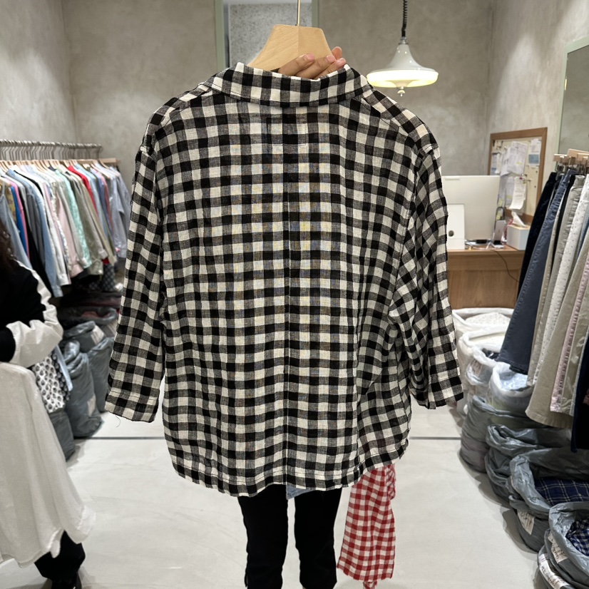 DELI JENNY韓國東大門代購女士新款時尚26春夏襯衫蕾絲衫DELI JENNY襯衫/蕾絲衫