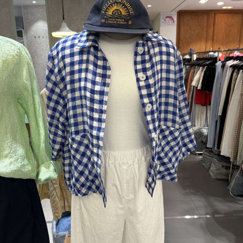 DELI JENNY韓國東大門代購女士新款時尚26春夏襯衫蕾絲衫DELI JENNY襯衫/蕾絲衫圖色3