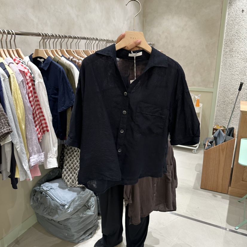DELI JENNY韓國代購女士新品推薦人氣熱賣休閑襯衫蕾絲衫DELI JENNY襯衫/蕾絲衫圖色3