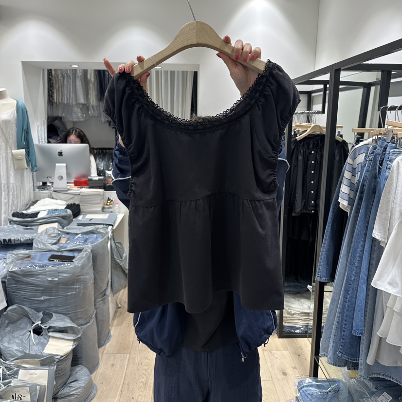 BRUNI/RICOTTA韓國東大門直郵女士新款26夏季人氣吊帶背心BRUNI/RICOTTA吊帶/背心
